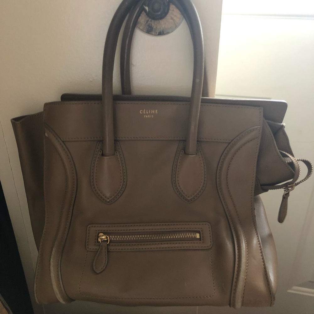 CELINE MINI LUGGGE TOTE